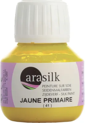 Produktbild von H Dupont 3x Arasilk 50ml, Seidenmalfarbe, Primärgelb - Primärgelb DU0170050717C