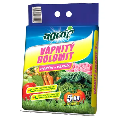Obrázek produktu pro AGRO CS a.s. AGRO Vápnitý dolomit 5kg