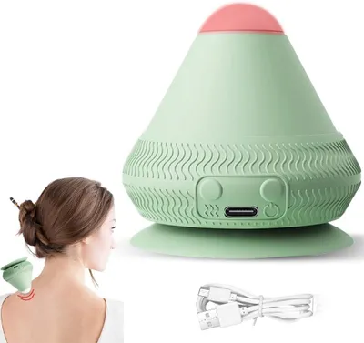Produktbild von Elektrischer Massageball Vibrierend mit Heizung Saugnapf