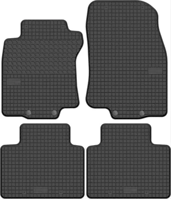 Immagine prodotto di Tappetini in gomma adatti per Renault Koleos II (2017-2021) Set di tappetini in gomma neri + tappo