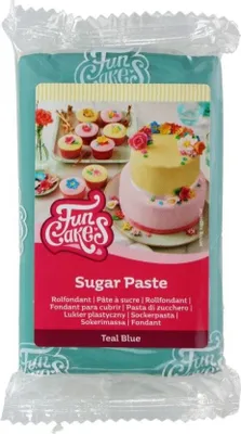 Produktbild von FunCakes Zuckerpaste Teal Blau 250 g