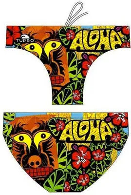 Produktbild von Turbo Aloha Badeslip Mehrfarbig M Mann Mehrfarbig M