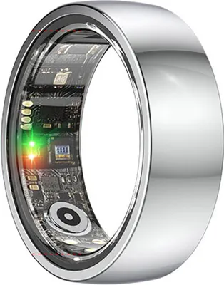 Produktbild von INF Smart Ring R1000 – Schlafmonitor, Bluetooth 5.0, Blutsauerstoffmonitor Silber 10