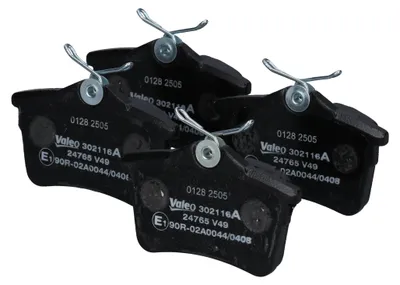 Produktbild von VALEO Bremsbeläge Satz Hinten passend für PEUGEOT 308 SW I (4E, 4H) 302116A