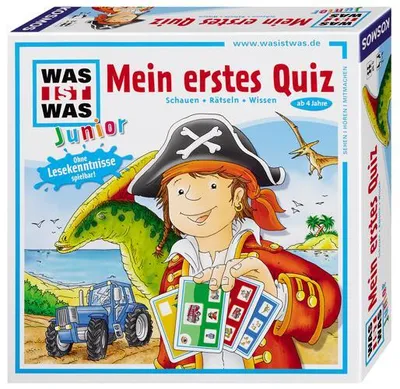 Produktbild von Kosmos 680275 - WAS IST WAS Junior Mein erstes Quiz