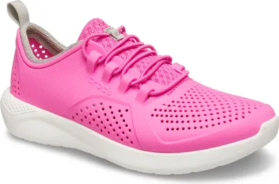 Produktbild von crocs Literide Pacer Kids Electric Pink / Weiß Croslite Größe: 29/30 Normal