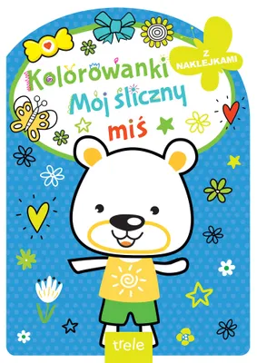 Image de Livre de coloriage « Mon adorable ours » : 24 pages avec un emporte-pièce