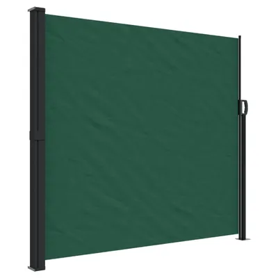 Produktbild von vidaXL Seitenmarkise Ausziehbar Dunkelgrün 180x300 cm