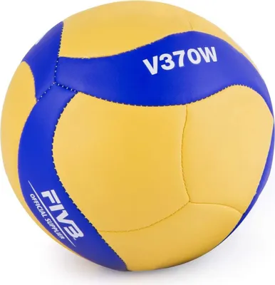 Obrázok produktu pre Mikasa V370W Volejbalová lopta halová, žltá/modrá, veľ. 5
