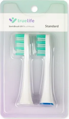 Productafbeelding van TrueLife SonicBrush UV - Standaard duo-pack, 2 stuks, wit