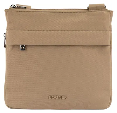 Produktbild von Bogner Maxon Serena Reißverschlusstasche Dunkelbeige 24 x 25 x 1