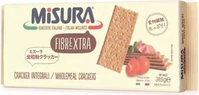 Produktbild von 3x Misura Fibrextra integrali 10x Crackers Vollkorn Cracker Salati gesalzen 400g