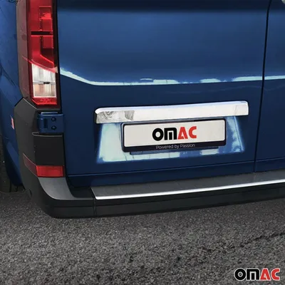 Immagine prodotto di Modanatura bagagliaio modanatura portellone posteriore per VW Crafter 2017-2025 acciaio inox cromo