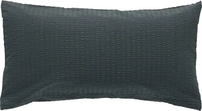 Produktbild von Erwin Müller Kissenbezug Rosenheim" anthrazit 40x80 cm"