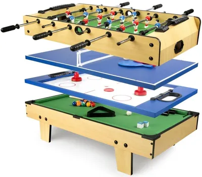 Produktbild von Multifunktionaler Spieltisch 4 in 1 für Kinder