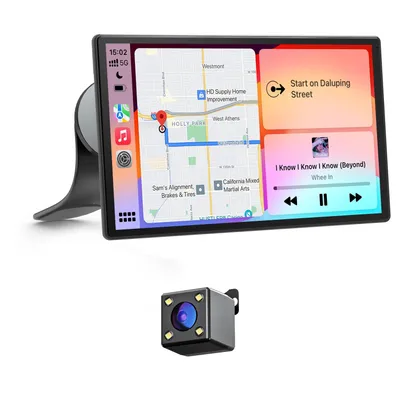 Image de 9 Zoll Auto Display mit Wireless Carplay und Android Auto, IPS Touch Smart Screen Bluetooth 5.0