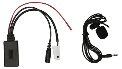 Image de Adaptateur pour module BT 5.0 avec fonction mains libres MP3, compatible avec les modèles Volkswagen RCD210, RCD300, RCD310, RNS300, RNS310 et MFD2 (connecteur à 12 broches)