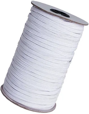 Produktbild von Dailygoods - 73 Meter elastische Nähband 10 mm nähen 80 Yards Weiße elastische Nähband für Nähen und Haushaltshandwerk Nähgewebe