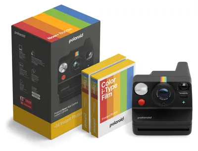 Immagine prodotto di Polaroid - Now+ Gen 3 - Fotocamera istantanea con connessione Bluetooth - Kit che include la fotocamera