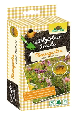 Produktbild von Neudorff WildgärtnerFreude Samen Mischung Bienengarten 50 g Wildblumensamen f. Wildbienen Neu