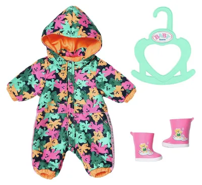 Obrázok produktu pre BABY born Outdoor Onesie 36cm, sada oblečenia pre bábiku, 3 rok / roky