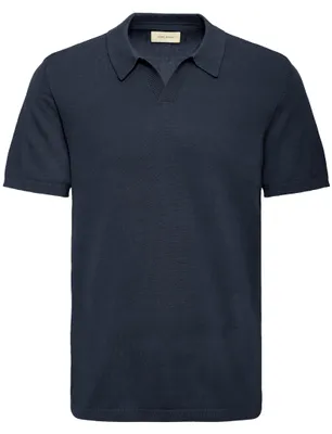 Produktbild von BLEND Kurzarm Poloshirt V-Ausschnitt Haifischkragen Basic Größe: