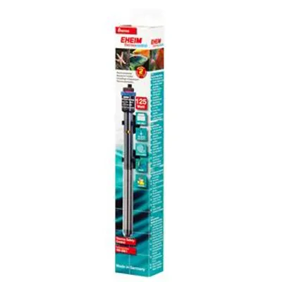 Produktbild von EHEIM thermocontrol 125, Schwarz, Transparent, 200 l, 150 l, 18 - 34 °C, 125 W, 50 Hz