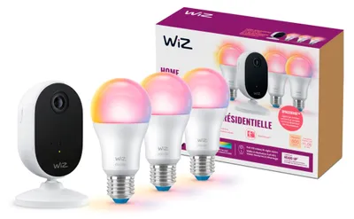 Produktbild von WiZ 046677605216, Set für intelligente Beleuchtung, Wi-Fi/Bluetooth, Weiß, Wi-Fi 4 (802.11n), 802.11b, 802.11g, WPA2, WPA3, LED