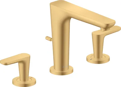 Immagine prodotto di hansgrohe AXOR Citterio C robinetterie de lavabo 3 trous 125, avec vidage à tirette, 49060250, 49060250