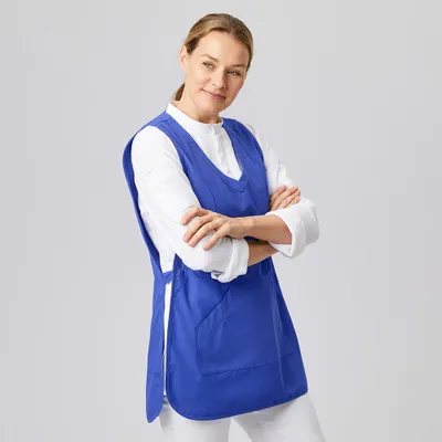 Produktbild von Überwurfschürze, royal blue, Größe I : Größe I : royal blue : 50% Baumwolle 50% Polyester