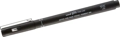 Imagen del producto de uni-ball Faserschreiber PIN 02200 N, schwarz