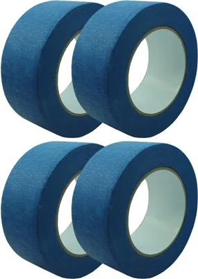 Obrázek produktu pro 4 role Pro Mask modré jemné krepové pásky 50 mm x 50 m