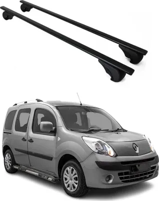 Obrázek produktu pro Střešní nosiče příčné pro Renault Kangoo 2008-2021 Černá