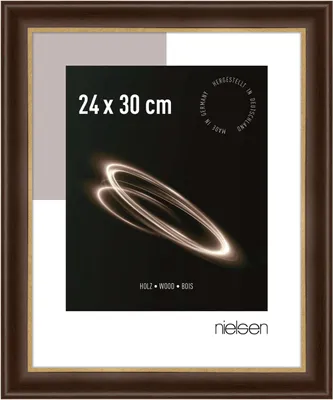 Produktbild von nielsen Holz Bilderrahmen Derby, 24x30 cm, Palisander