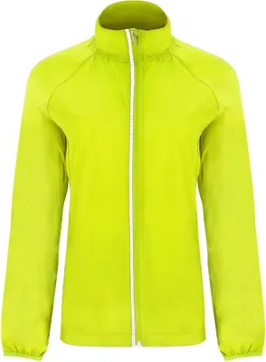 Image de Roly - Veste coupe-vent pliable « Glasgow » pour femmes LT5222 (XXL) (jaune fluo)