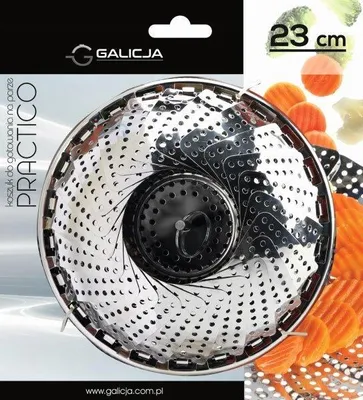 Image de Galicja PRACTICO Panier vapeur acier inoxydable 23cm