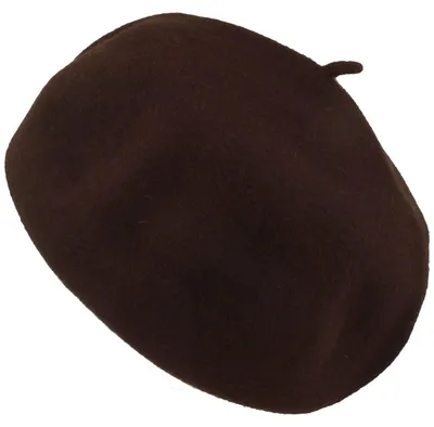 Kopka Long Beanie Walkmütze Stegbaske aus 100% Wolle in braun