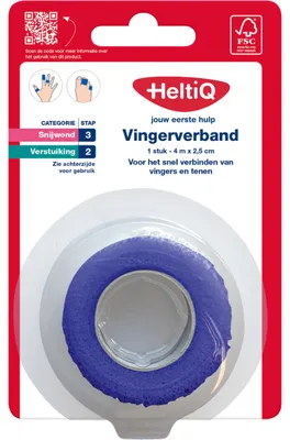 Produktbild von HeltiQ Flügelverband 4 m x 2,5 cm (1 Stück)