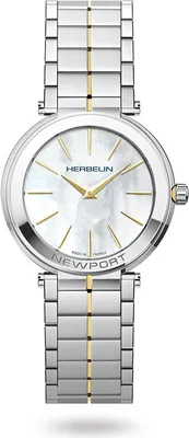 Immagine prodotto di Michel Herbelin Montre femme 16922/BT19 Newport en acier inoxydable