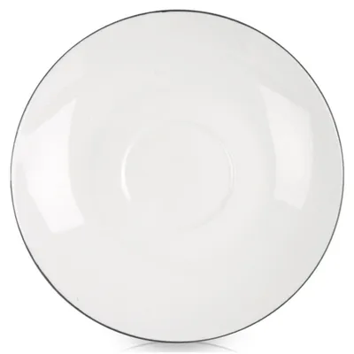Obrázok produktu pre Porcelánový podšál, biely, 15 cm, vhodný do umývačky riadu
