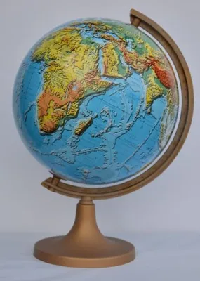 Produktbild von Zachem Šviečiantis gaublys su politiniu ir fiziniu žemėlapiu, 32 cm (lenkų kalba)