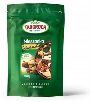 Produktbild von Targroch Studentenmix 1000g Trockenfrüchte und Nüsse