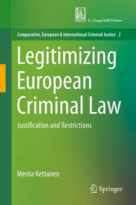 Image de Legitimizing European Criminal Law