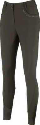 Produktbild von Pikeur Damen CEELINA Highwaist Hose / Vollbesatz FFL deep khaki Selection HW 25, Größe:44