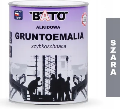 Zdjęcie produktu dla Gruntoemalia Alkidowa Szybkoschnąca Szara 0,8L