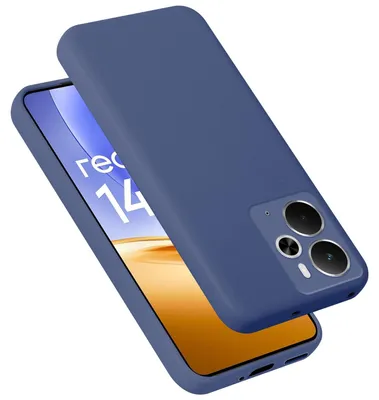 Produktbild von Cadorabo Hülle für Realme 14 Hülle Silikon Handyhülle Case aus flüssigem Silikon, Kratzfeste und stoßfeste Schutzhülle für Realme 14
