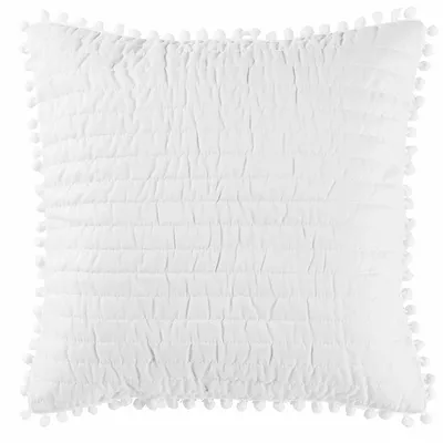 Obrázek produktu pro Povlak na polštář DORINETTE, 45 x 45 cm, bílá