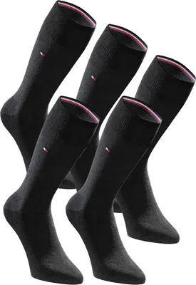 Produktbild von Tommy Hilfiger Herrensocken 5-Paar Pack Classic Casual Business - Black - 43-46