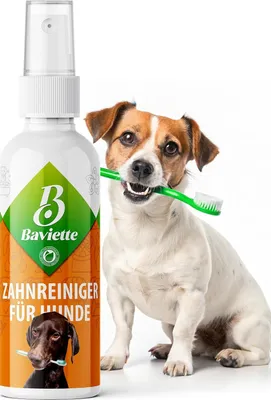 Produktbild von Hundetandenspray geruchlos geschmacklos 100 ml, borstenfreie Zahnpflege für Hunde