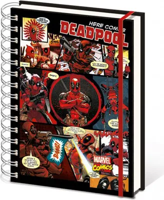 Produktbild von Marvel Comics Notizbuch A5 Deadpool SR72146